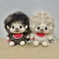 モンチッチ ぬいぐるみ ぽってりお手玉ぬいぐるみ 2点セット