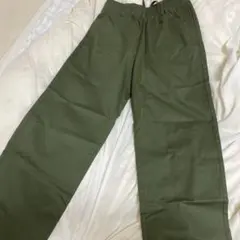 GU ワイドパンツ Sサイズ オリーブ