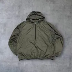 00s エディーバウアー 緑タグ アノラックパーカー ハーフジップジャケットM