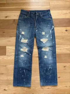 EDWIN ダメージ加工デニム