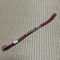 ピンクの金糸入り帯締め