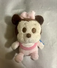 ベビー ミニー ぬいぐるみ キーホルダー