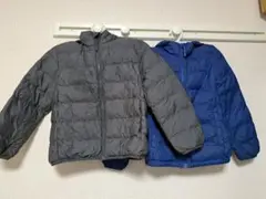 ユニクロ　ウルトラライトダウン　120　２点セット