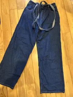 GLOBAL WORK デニムサロペット 160 子供服　サロペット