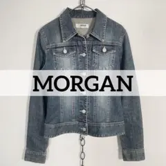 ★日本製 Y2K 00s MORGAN フレアGジャン 短丈 フェアリーグランジのサムネイル