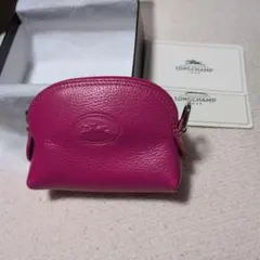 LONGCHAMP コインケース ピンク レザーのサムネイル