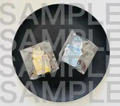 【アクリル】プレート キーホルダ2個セット シャカシャカ 1つ300円のサムネイル