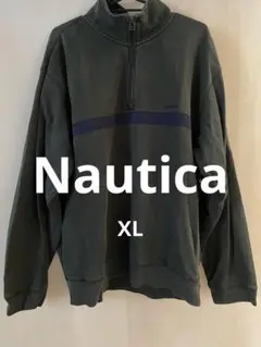 Nautica ハーフジップ トレーナー XL スウェット