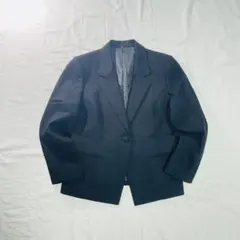 黒 シングルボタン ブレザー　ジャケット