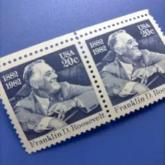 4557 外国切手 アメリカ 1982年 ルーズベルト大統領生誕100年