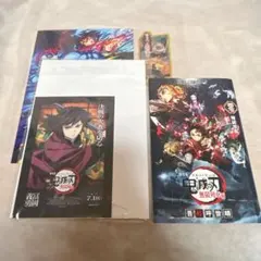 鬼滅の刃 映画 無限場 列車 特典 アートスタンド イラストボード クリアカード