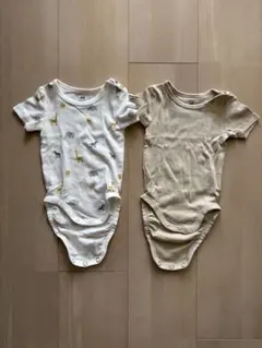 H&M ボディスーツ　ロンパース　2-4months 60cm