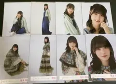 増本綺良　櫻坂46 生写真コンプ　backs カラーデニム　卒業コンサート　①