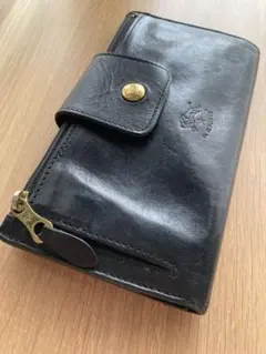 黒レザー 長財布 イルビゾンテ