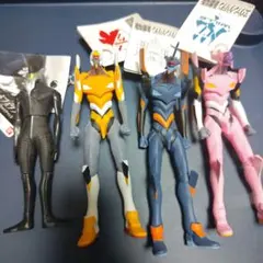 全て新品タグ付き　エヴァンゲリオン　メフィラスフィギュア4体セット