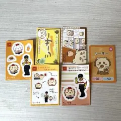 ちいかわ シーサー マクドナルド シール3枚　カード3枚