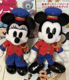 新品タグ付　ディズニーアンバサダーホテル ミッキー　ミニー　ぬいば ペア 限定のサムネイル