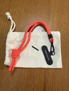 ナイロンオレンジストラップと収納袋