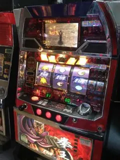 4号機 北斗の拳 リールランプLED ユリア パチスロ 実機 スロット 引き取り限定】パチスロ 4号機 初代北斗の拳(ユリアパネル) 実機