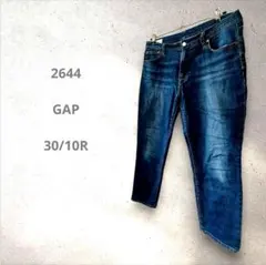 GAP 30/10R 1969 ダークブルー ストレートデニム オールドGAP