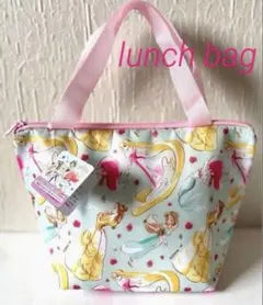 ディズニー プリンセス　ランチ・お弁当バック　アルミ保冷保温【新品未使用】