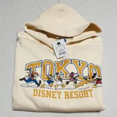 東京ディズニーリゾート　ミッキーフレンズ　パーカー　裏起毛