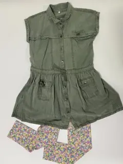 M&S(マークスアンドスペンサー)・ガールズワンピースセット