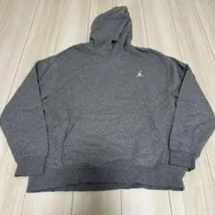Jordan グレー フーディ ジャンプマンロゴ