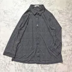 NEWYORKER ドット シャツ ブラウス 大きいサイズ