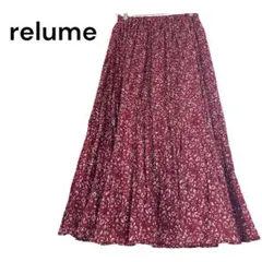 JOURNAL STANDARD relume 花柄　ロングスカート フレアのサムネイル