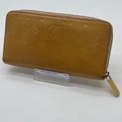 LOUIS VUITTON ヴェルニ ジッピーウォレット 長財布 ベージュ