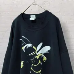 ギルダン 蜂 ハチ ホーネット プリント ヴィンテージ風 スウェット TMタグ