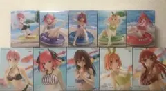 Celestial 一花 二乃 三玖 四葉 五月 Aqua 浮き輪 フィギュア