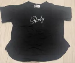 ちびRady ロゴTシャツ ブラック　100 キッズ