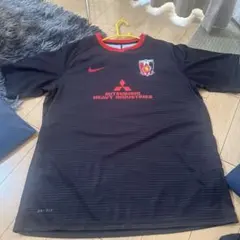 浦和レッズトレーニングユニフォーム Nike サッカーウェア 黒 3XL