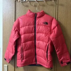 THE NORTH FACE キッズ ダウンジャケット レッド