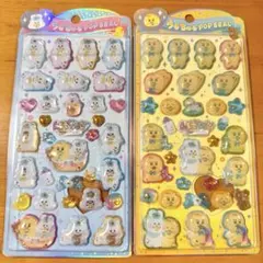 んぽちゃむ　うるちゅるポップシール　セット