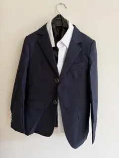 フォーマルスーツ 男の子 120 ネイビー 5点セット 美品
