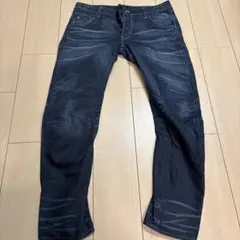 G-STAR RAW ダークブルー スリムフィットデニム