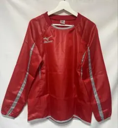【再値下げ・美品】Mizuno ピステ レッド 長袖 ユニセックス