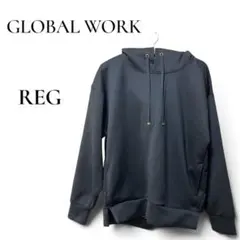 GLOBAL WORK パーカー ブラック