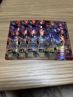 デジモンカード アルダモン 4枚 パラレル AD1-002 - メルカリ