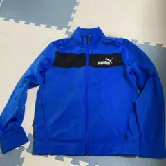 PUMA ジップアップジャージ 青