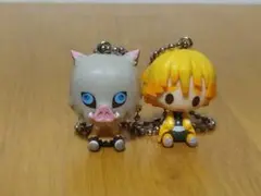 鬼滅の刃 ちょこのっこチャーム 2個セット 伊之助　善逸