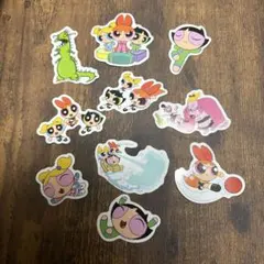 パワーパフガールズ ステッカー 10枚セット