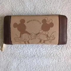 Mickey and Minnie 長財布 ラウンドファスナーのサムネイル
