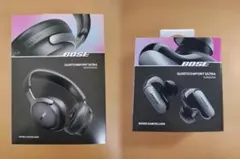 新品！Bose QuietComfort Ultra イヤフォン＆ヘッドホン2点