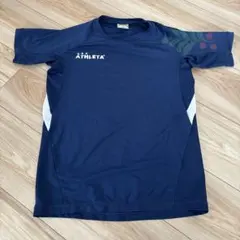 ATHLETA サッカーシャツ ネイビー 140