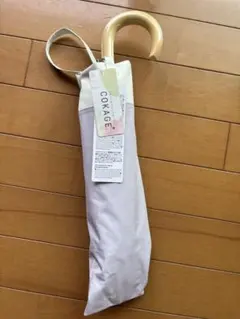 COKAGE ＋　折りたたみ傘 晴雨兼用 ライラック　ホワイト