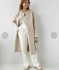 2025年最新】lana wool 140 クルーネックコートの人気アイテム - メルカリ